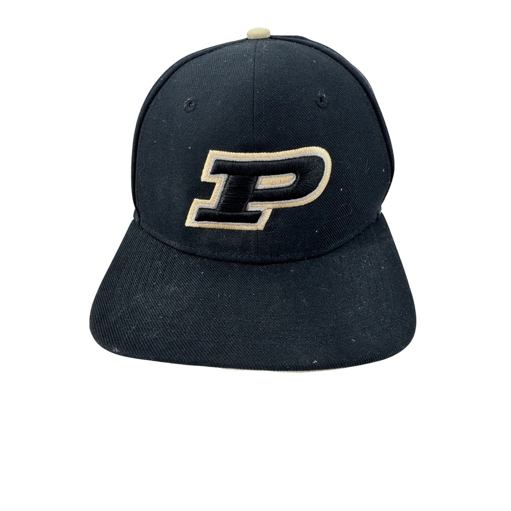 Nike Purdue‎ Boilermakers Hat cap Mens OSFA Black Gold Snapback Boiler Up NCAA